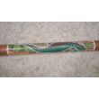 Bambusz didgeridoo dot paint mintával 