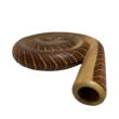 Didgeridoo snake bordó dotpaint mintával