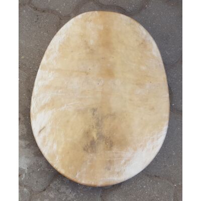 Sámándob szarvasbőrből ovális formával 50 cm 