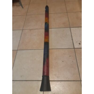 Didgeridoo üvegszálas szivárványszínű