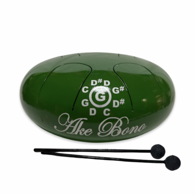 Nyelvesdob, happy drum akebono skálával zöld színű
