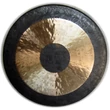 Kép 1/2 - Gong 42 cm-es piros szalagos ütővel