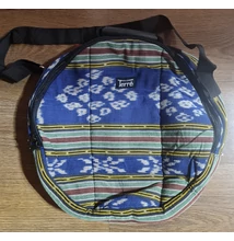 Kék mintás sámándob táska 40 cm