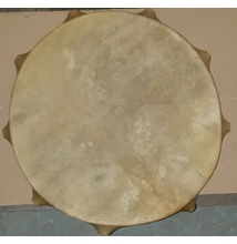 Sámándob gím szarvasbőrből 40 cm átmérő, bütykös