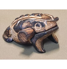 Béka hangadó hangszer égetett 8cm