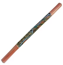 Bambusz didgeridoo Dot Paint mintával