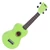 Ukulele Mahalo Mr1 zöld színű
