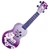 Ukulele Mahalo bíbor színű