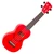Ukulele Mahalo U Smile piros színű